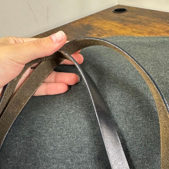 FENDI FF Vintage Jersey Tote Bag Gray - Picture 11 of 16